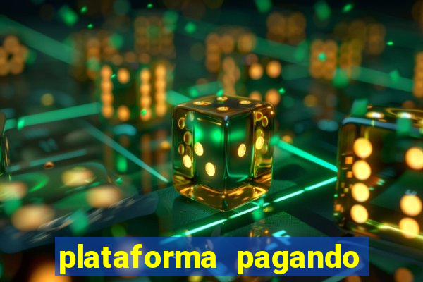 plataforma pagando no cadastro slots